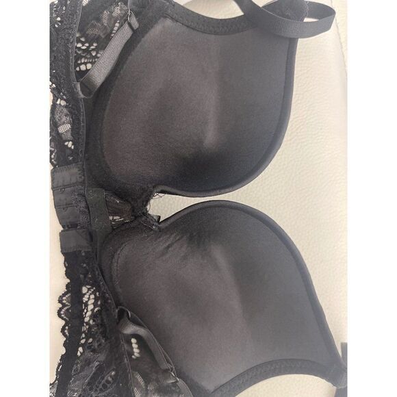 Rene Rofe Lingerie Black Push-Up Bra Size 34C NWT - Picture 7 of 9